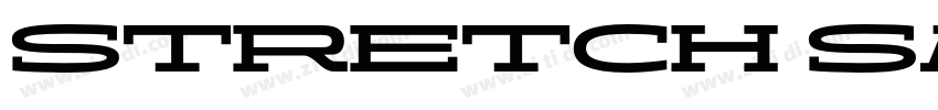 STRETCH SANS Regular字体转换